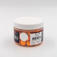 Pop-up, 12 mm,  50 гр, C4 (цитрус), золотой-оранжевый флюро