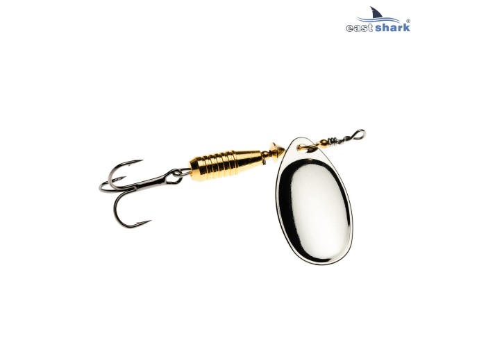 3026 Блесна вращающаяся ES Drop Classic №2 45mm 5g #001