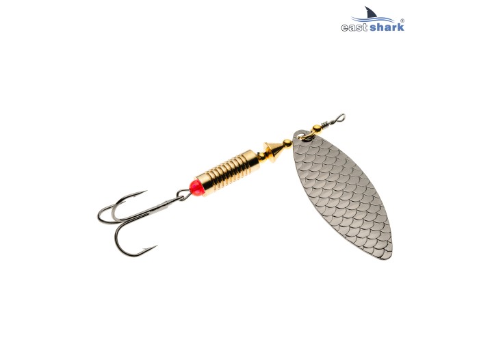 3001 Блесна вращающаяся ES Long Chip Classic №2 40mm 8g #010