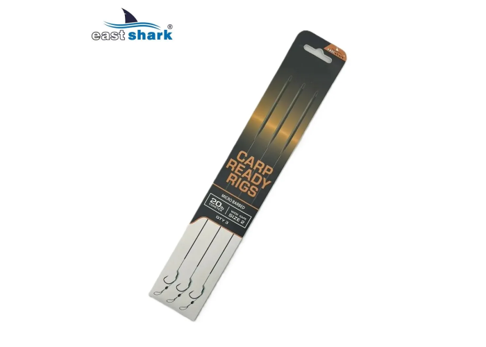 Поводки EastShark уп./3шт. TEFLON Crooked forearm №2