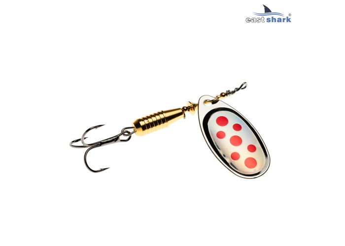3026 Блесна вращающаяся ES Drop Classic №2 45mm 5g #029
