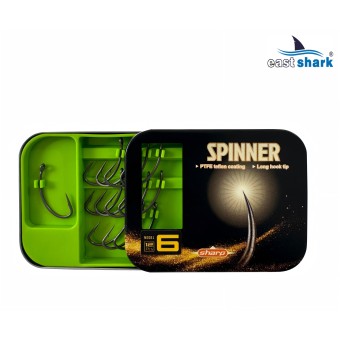 Крючки тефлон ES 2026 SPINNER № 4 (12шт)