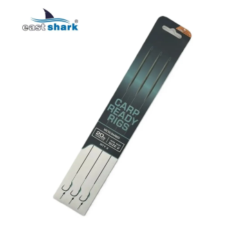 Поводки EastShark уп./3шт. TEFLON Wide Gape №2