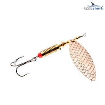 3001 Блесна вращающаяся ES Long Chip Classic №0 35mm 4g #008