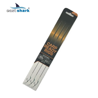 Поводки EastShark уп./3шт. TEFLON Crooked forearm №4
