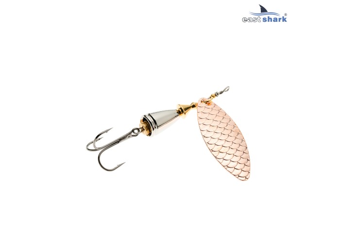 3002 Блесна вращающаяся ES Long Chip Accoustic №2 50mm 8g #008