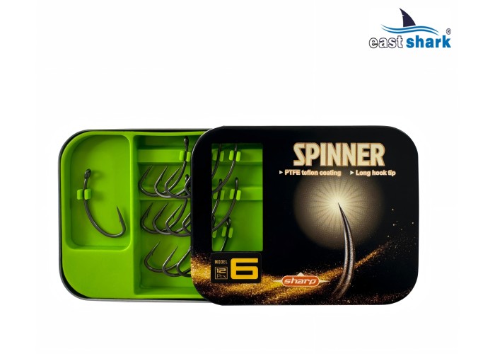 Крючки тефлон ES 2026 SPINNER № 2 (12шт)