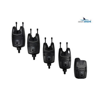 Набор сигнализаторов с пейджером EastShark Carp Detekt SET (4+1)