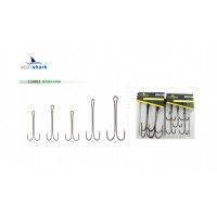Крючок двойной EastShark Double Hook Long Shank №4/0 (уп.4 шт)