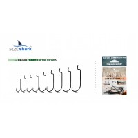 Крючок офсетный EastShark Offset Shank №2 (уп.9 шт)