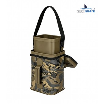 Ведро с вставкой EastShark Camo EVA SCN-201725-6L