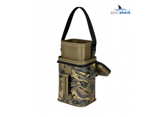 Ведро с вставкой EastShark Camo EVA SCN-201725-6L