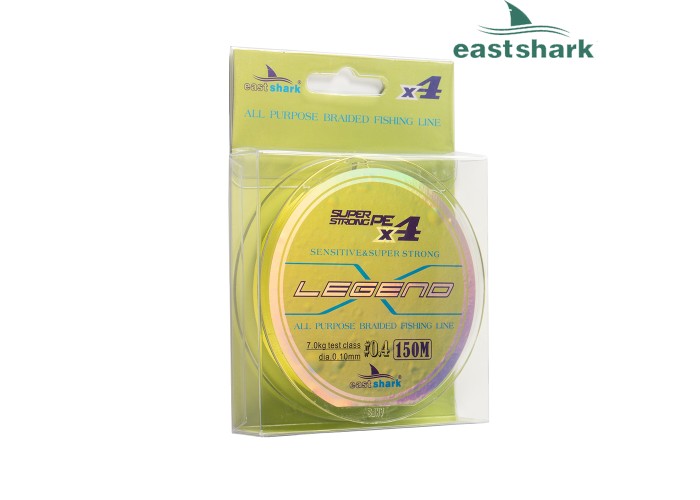 Шнур EastShark Legend X4 150м 0,20мм #2,0 желтый