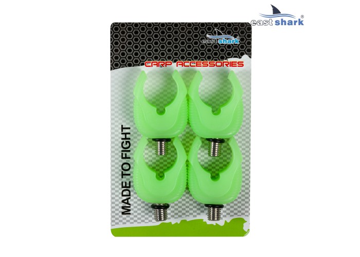 Держатель задний светонакопительный EastShark ES-04-2 U зеленый (уп.4шт)