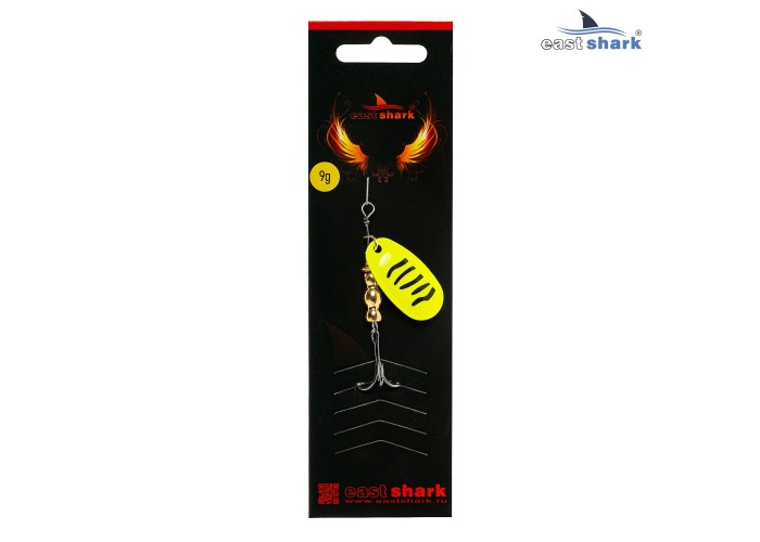 Блесна вращающаяся (уп./5шт.) EastShark Screw размер-4 (9 грамм) col.#799