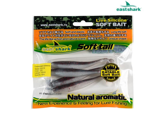 Силиконовая приманка ES3118 100 мм (4 шт/уп) color: 225