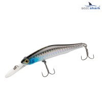 Воблер EastShark Croofed 8см. 9г. 1-2m Suspend col.#002