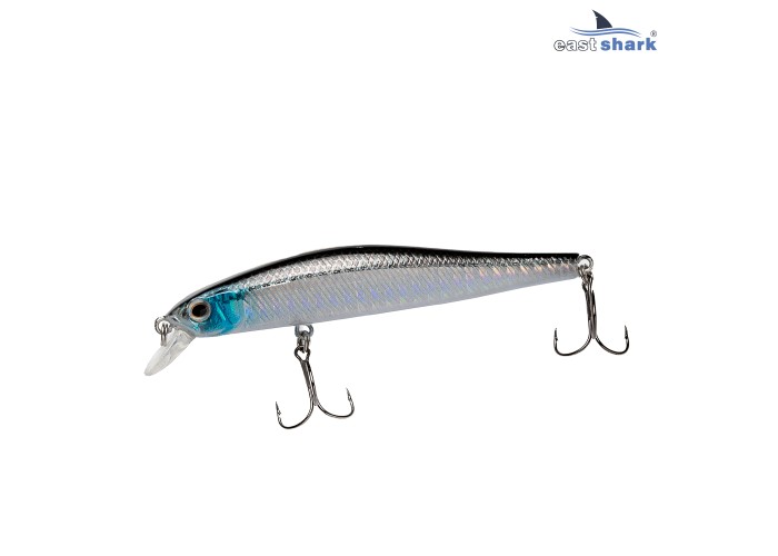 Воблер EastShark Minnow 9см. 9.8г. 0.5-1.3m Suspending col.#002