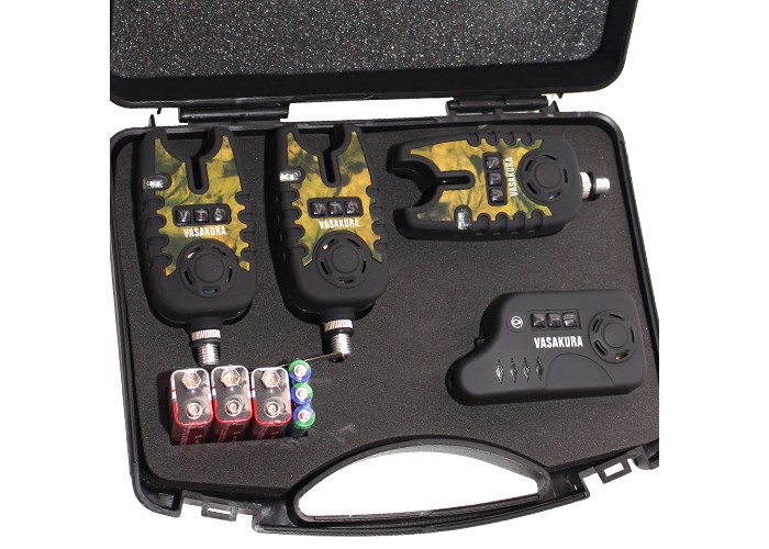 Набор сигнализаторов с пейджером TLI-22 камуфлированный (3+1) Набор сигнализаторов с пейджером TLI-22 камуфлированный (3+1)