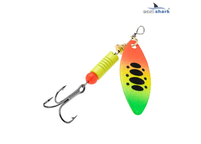 Блесна вращающаяся (уп./5шт.) EastShark Longer размер-3 (9.5 грамм) col.#639