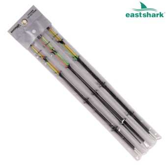 Набор фидерных хлыстов EastShark d 3,3 мм, 3,6 мм, 4,0 мм (уп.9 шт.) Набор фидерных хлыстов EastShark d 3,3 мм, 3,6 мм, 4,0 мм (уп.9 шт.)