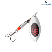 Блесна вращающаяся (уп./5шт.) EastShark Longer размер-4 col.#607 Блесна вращающаяся (уп./5шт.) EastShark Longer размер-4 col.#607