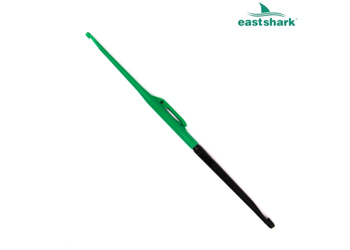 Экстрактор пластиковый с иглой зеленый