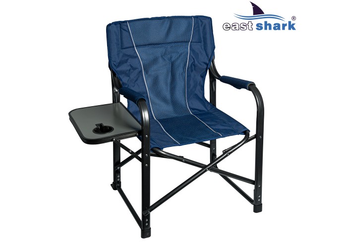 Кресло со столиком ES-265 синее