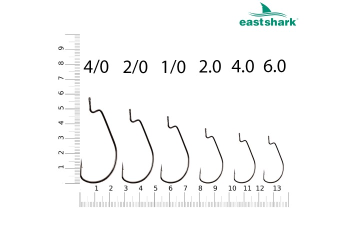 Крючки офсетные 5180  № 4/0