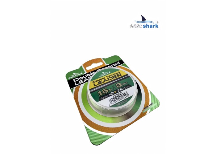 Шок-лидер EastShark Double Tapered leader 0.28-0.57 mm 15m*3 шт