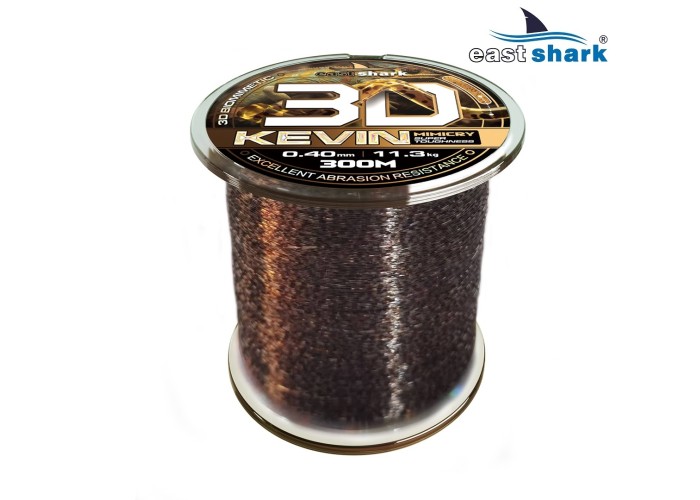 Леска EastShark KEVIN MIMICRY 3D 300м 0,25 мм