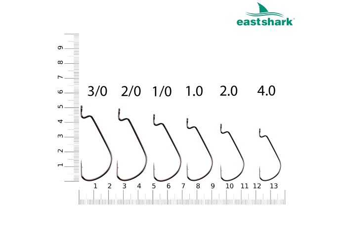 Крючки офсетные 5163  № 3/0