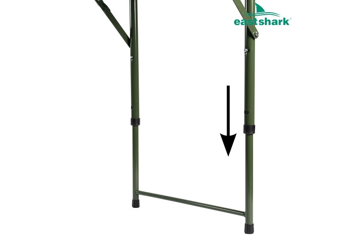 Стол ES зеленый большой