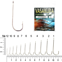 Крючки ABERDEEN Ni Vasakura № 8 (уп/10 шт) Крючки ABERDEEN Ni Vasakura № 8 (уп/10 шт)