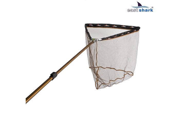 Подсак треугольный нить 70*70 ручка 2.4 м