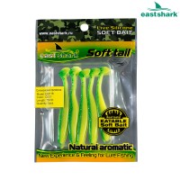 Силиконовая приманка ES3118 75 мм (5 шт/уп) color: D001 Силиконовая приманка ES3118 75 мм (5 шт/уп) color: D001