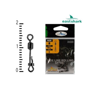 Вертлюг под поводок №8 (уп./5шт.)