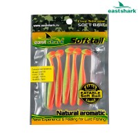 Силиконовая приманка ES3118 75 мм (5 шт/уп) color: K059 Силиконовая приманка ES3118 75 мм (5 шт/уп) color: K059