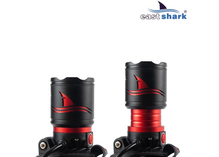 Фонарь налобный EastShark CT-340-1 синий свет