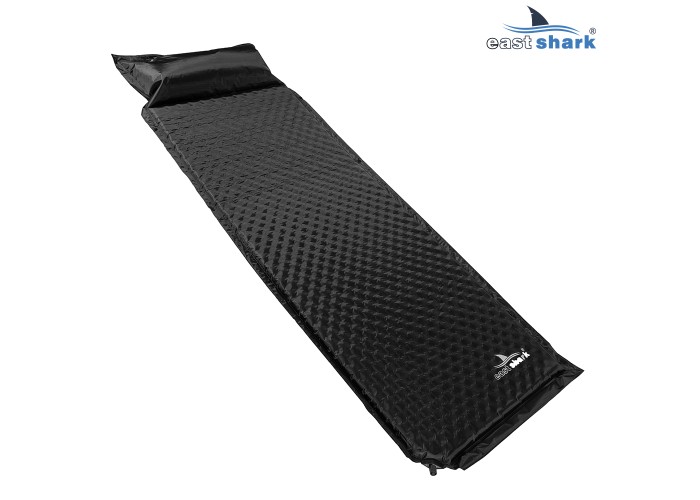 Коврик самонадувающийся EastShark 192-3 черный