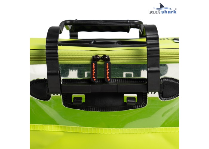 Мягкое ведро для живца EastShark ME 40*24*25 см желтое