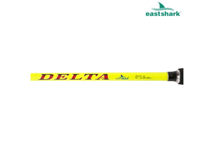 Спиннинг штекерный Delta (100-200 гр) желтый 1,8 м