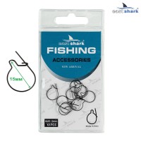 Клипса для живых насадок EastShark F-131-M 15mm (уп./10шт.)