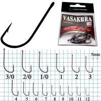 Крючки New Vasakura Crystal № 1/0 Крючки New Vasakura Crystal № 1/0