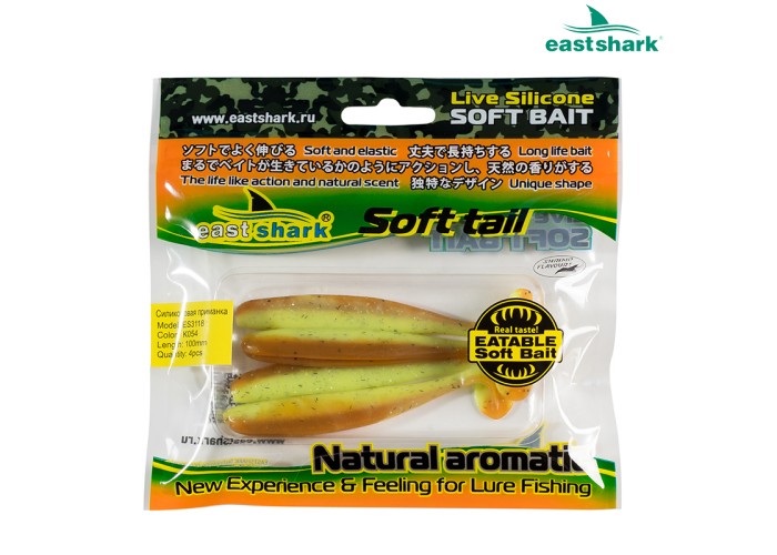 Силиконовая приманка ES3118 100 мм (4 шт/уп) color: K054