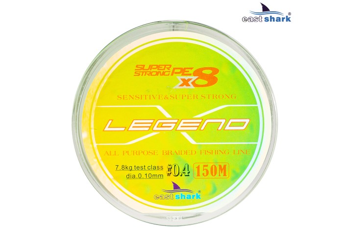 Шнур EastShark Legend X8 150м 0,20мм #2,0 зеленый