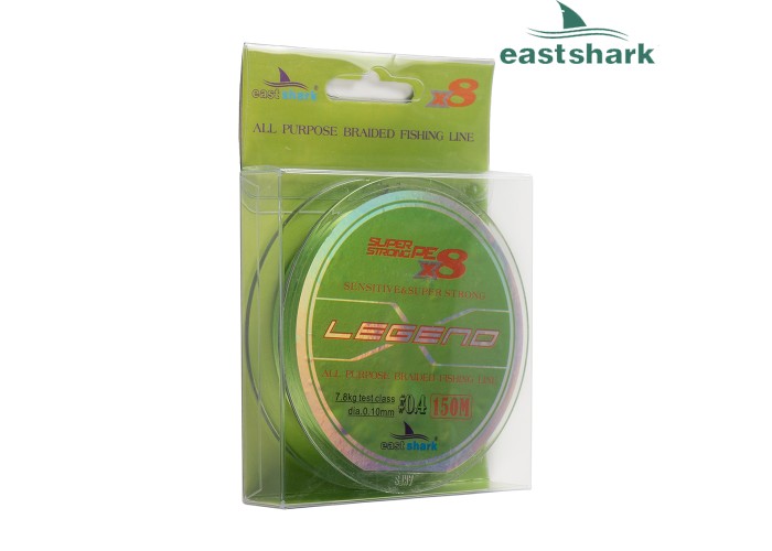 Шнур EastShark Legend X8 150м 0,20мм #2,0 зеленый