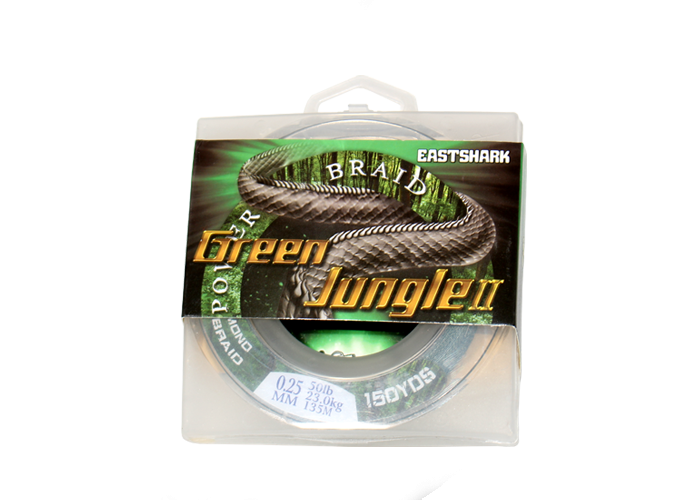 Шнур Green Jungle II 135 м зелёная 0,50 Шнур Green Jungle II 135 м зелёная 0,50