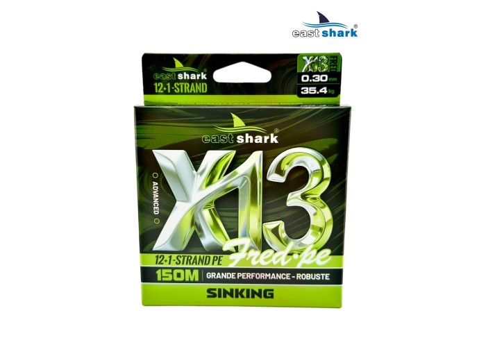 Шнур X13-150 m SINKING 0.12 mm