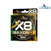 Шнур EastShark Saxon PE X8 150м 0,18 мм #1,2 3color